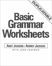 Cover of: Basic Grammar Worksheets