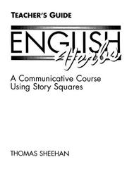 Cover of: Teacher's Book of English Verbs by A. T. Sheehan