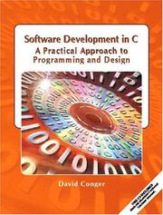 Cover of: Software Development in C: A Practical Approach to Programming and Design