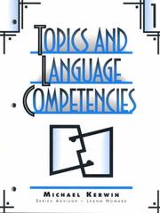 Cover of: Topics and Language Competencies Level 1
