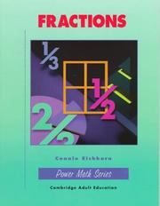 Cover of: Fractions