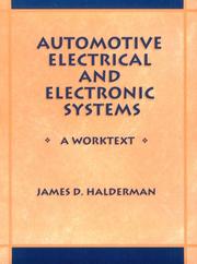 Cover of: Automotive Electrical and Electronic Systems by James D. Halderman
