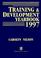 Cover of: Training & Development Yearbook 1997