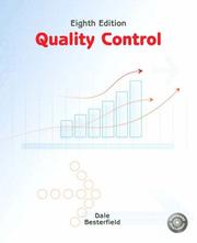 Quality control by Dale H. Besterfield