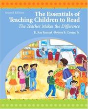 Cover of: Essentials of Teaching Children to Read by D. Ray Reutzel, Robert B. Cooter