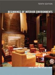 Cover of: Beginnings of Interior Environments (10th Edition)