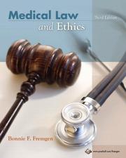 Cover of: Medical Law and Ethics (3rd Edition) by Bonnie F. Fremgen