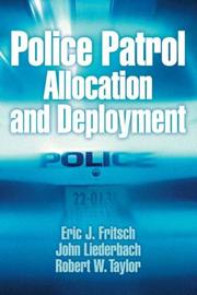 Cover of Police patrol allocation and deployment