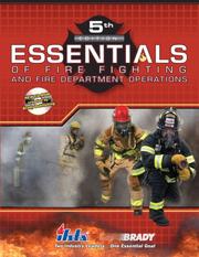 Cover of: Essentials of Fire Fighting and Fire Department Operations (5th Edition) by IFSTA