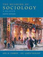 Cover of: The Meaning of Sociology: A Reader (9th Edition)