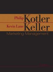 Cover of: Marketing Management (13th Edition) (Marketing Management) by Philip Kotler, Kevin Lane Keller