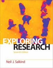 Cover of: Exploring Research (7th Edition) by Neil J. Salkind, Neil J. Salkind