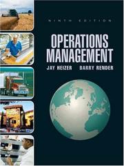 Cover of: Operations Management & Student CD and Student DVD Package (9th Edition) by Jay Heizer, Barry Render