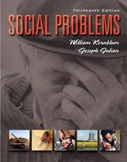 Cover of: Social Problems (13th Edition) by William Kornblum, Joseph Julian