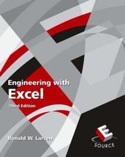 Cover of: Engineering with Excel (3rd Edition) | Ronald W. Larsen