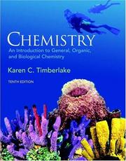 Cover of: Chemistry: An Introduction to General, Organic, & Biological Chemistry (10th Edition)