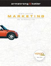 Cover of: Marketing (9th Edition) by Gary Armstrong, Philip Kotler