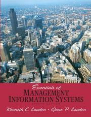 Cover of: Essentials of Management Information Systems (8th Edition) | Jane Laudon