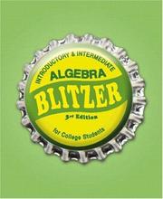 Cover of: Introductory & Intermediate Algebra for College Students (3rd Edition) (The Blitzer Developmental Algebra Series) | Robert Blitzer