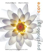 Cover of: Psychology: The Core (Basics)