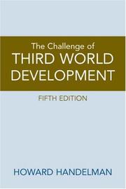 Cover of: Challenge of Third World Development, The (5th Edition) by Howard Handelman