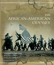 Cover of: African-American Odyssey, The, Volume II (4th Edition)