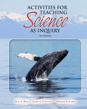 Cover of: Activities for Teaching Science as Inquiry (7th Edition) by Joel L. Bass, Terry L. Contant, Arthur A. Carin