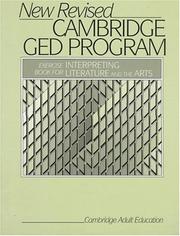 Cover of: Cambridge Ged Program by Jerry Howett
