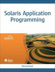 Cover of: Solaris Application Programming