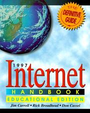 Cover of: Internet Handbook, Educational Edition, 1997