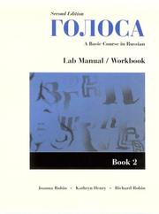 Cover of: Golosa: A Basic Course in Russian: Book 2 : Lab Manual/Workbook