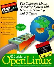 Cover of: Openlinux: The Complete Linux Operating System With Integrated Desktop and Utilities!
