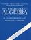 Cover of: Intermediate Algebra