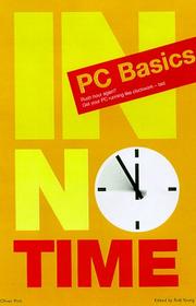 Cover of: PC's in No Time (In No Time)