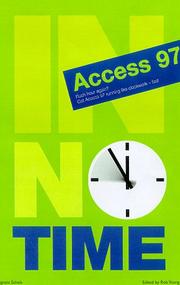 Cover of: Access 97 in No Time (In No Time)