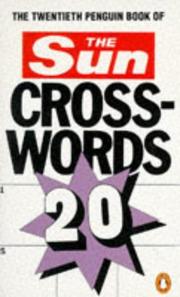 Cover of: Twentieth Peng Bk the Sun Cross (Penguin Crosswords) | 
