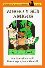Cover of: Zorro y Sus Amigos by Edward Marshall