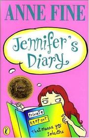 Cover of: Jennifer's Diary by Anne Fine