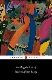 Cover of: The Penguin Book of Modern African Poetry