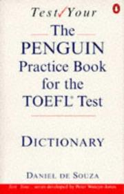 Cover of: Test Your TOEFL Dictionary (Test Your) | Daniel De Souza