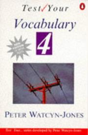 Cover of: Test Your Vocabulary (Test Your Vocabulary Series) by Peter Watcyn-Jones