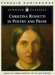 Cover of: Christina Rossetti in Poetry and Prose