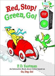 Cover of: Red, Stop! Green, Go! by P. D. Eastman