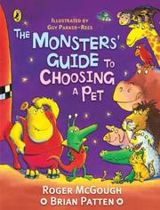 Cover of: The Monsters' Guide to Choosing a Pet (Puffin Poetry)