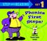 Cover of: Step into Reading Phonics First Steps, Set 1 (Phonics Boxed Sets)