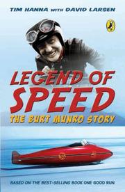 Cover of: Legend of Speed: The Burt Munro Story