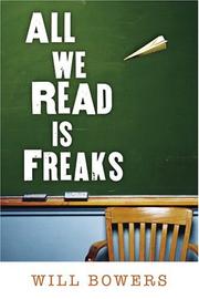 Cover of: All We Read Is Freaks