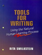 Cover of: Tools for Writing: Using the Natural Human Learning Process