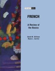 Cover of: French by David M. Stillman, Ronnie L. Gordon