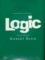 Cover of: Logic by Robert Baum